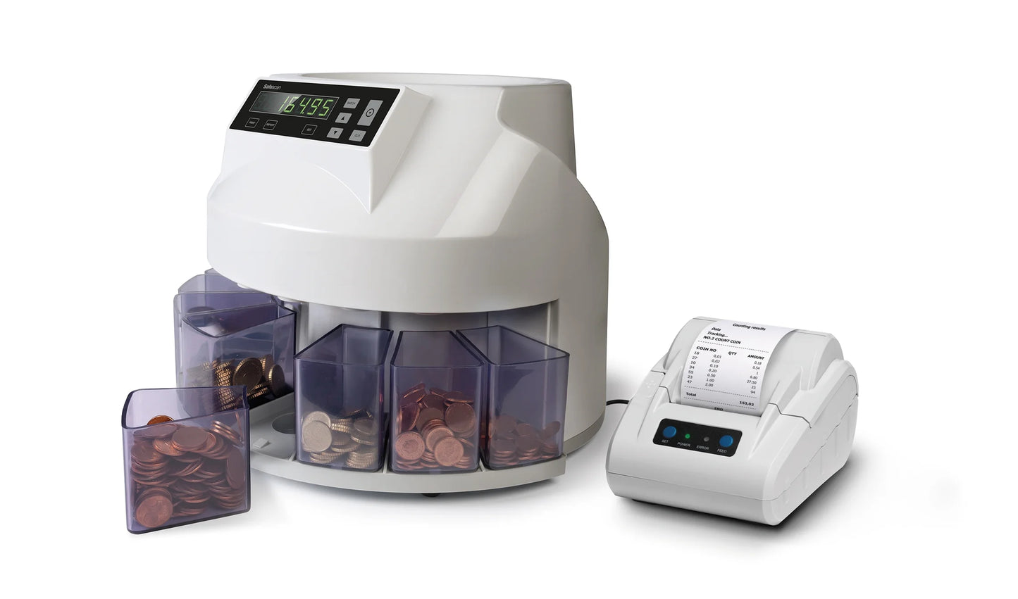 Contamonete safescan 1250 conta e divide monete
