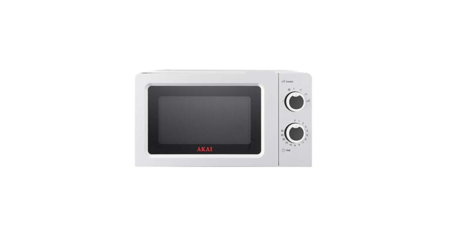 Forno a Microonde Akai AKMW20SG 20 Litri – Potente, Compatto e Facile da Usare