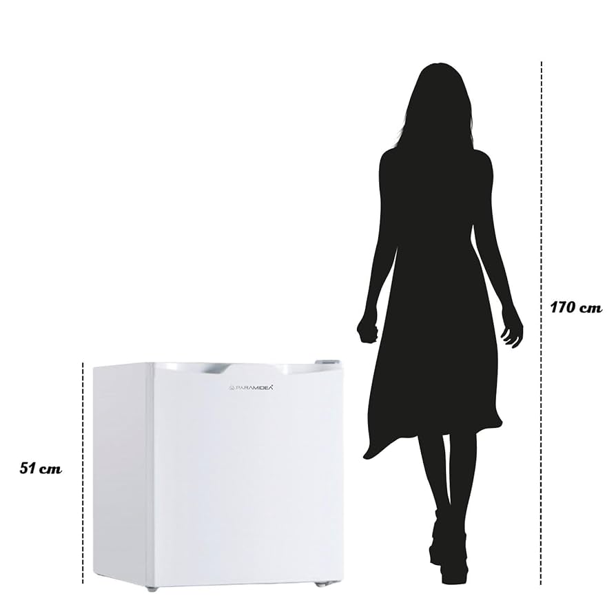 Frigorifero Minibar Pyramidea FRG56W 50 Litri – Compatto, Silenzioso e Ideale per Casa, Ufficio o Hotel