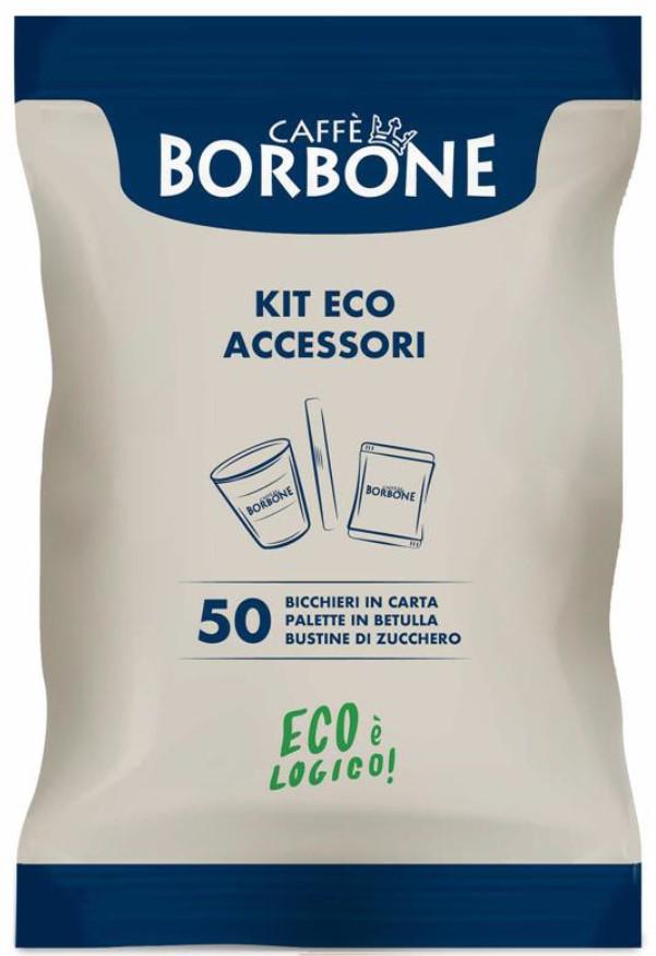 Borbone Kit Accessori EcoLogico 50pz – Accessori Sostenibili per il Tuo Caffè