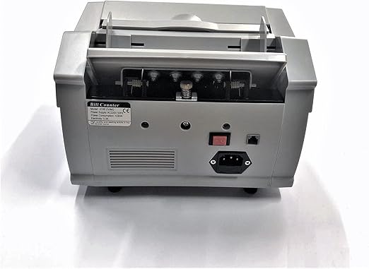 Conta Banconote Professionale Con Rilevatore Di Banconote False E Doppio Display Led