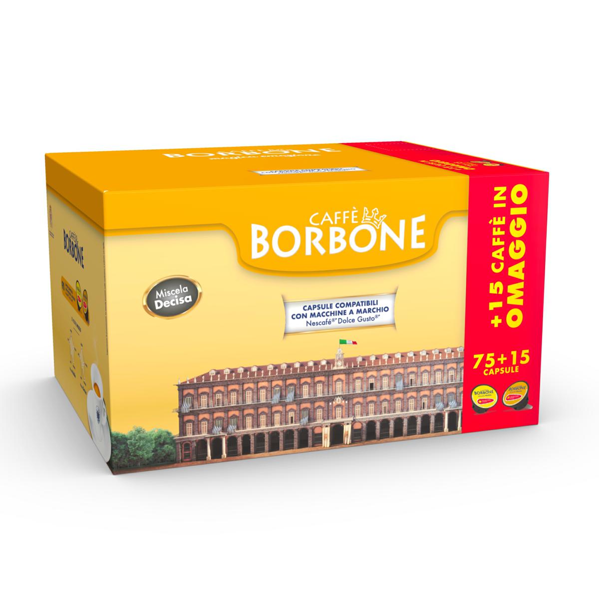 Borbone Capsule Compatibili Nespresso Miscela Nobile Blu – Confezione da 120 Capsule Espresso