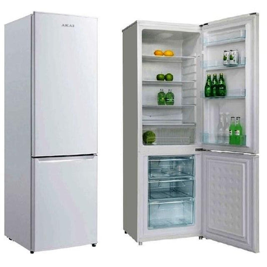 Frigorifero Combinato CHCS 514EX 207L – 2 Porte, Compatto e Funzionale | Design Elegante e Pratico