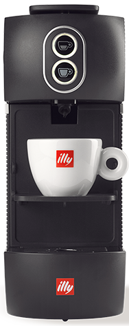 Illy Easy – Macchina da Caffè a Cialde 44mm Nera | Compatta, Veloce e Facile da Usare