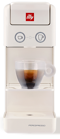 Illy Y3.3 – Macchina da Caffè a Capsule Iperespresso + 14 Capsule Incluse | Design Minimal, Gusto Massimo