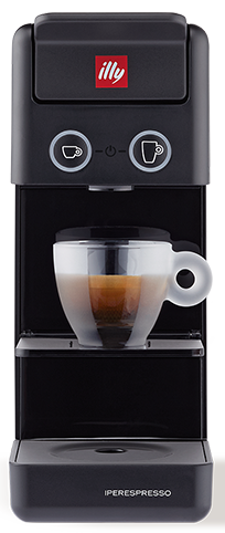 Illy Y3.3 – Macchina da Caffè a Capsule Iperespresso con 14 Capsule Incluse | Compatta, Elegante, Facile da Usare