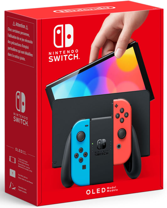 Nintendo Switch OLED Red/Blue – Qualità Visiva Superiore e Massima Versatilità