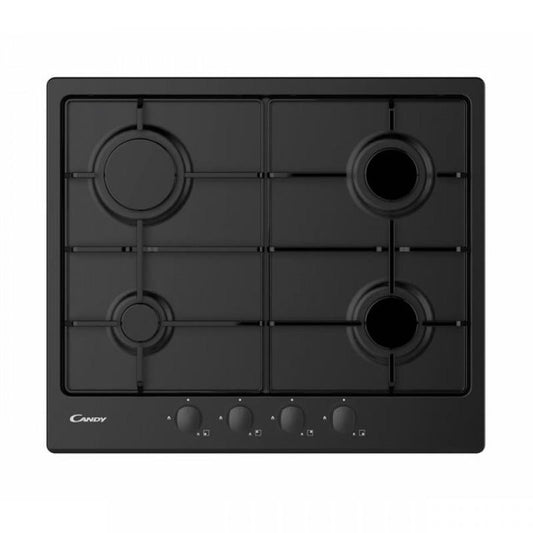 PIANO COTTURA A GAS IDEA 60CM - 4 FUOCHI - NERO (CHW6BRBB)