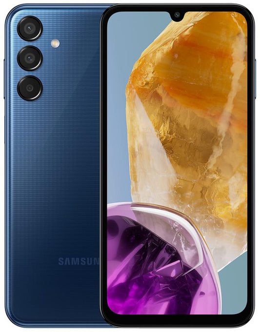 Samsung Galaxy M15 4 GB RAM • 128 GB • Dark Blue – Display 6,5″ Super AMOLED 90 Hz, Batteria 6 000 mAh