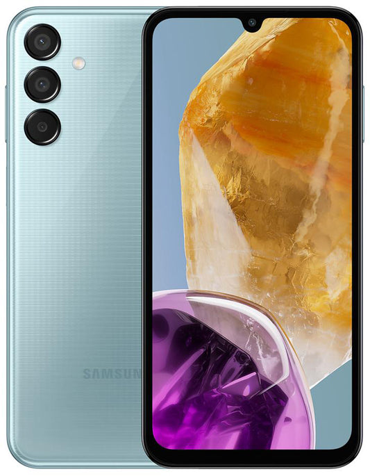 Samsung Galaxy M15 4 GB RAM • 128 GB • Light Blue – Display 6.5″ Super AMOLED 90 Hz, Batteria 6 000 mAh