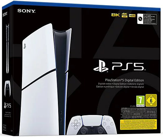 Sony PlayStation 5 Console 1TB Digital Edition Slim - Bianco