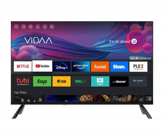 Smart TV LED 40" AKTV405QM – Full HD, Smart TV VIDAA, Wi-Fi, DVB-T2