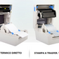 ETICHETTATRICE STAMPANTE TERMICA-RIBBON 4" PER ETICHETTE WIRELESS